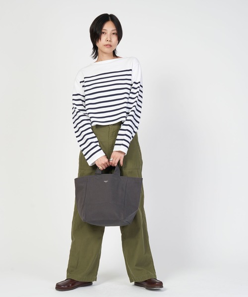 ORCIVAL(オーシバル)の「TOTE BAG SMALL トート バック スモール(トートバッグ・レディース・レッド/チャコール/ブラック/ライトブラウン/グレイッシュブルー/ブルー系/オレンジ/グレー系・ONE SIZE)」の17枚目の写真
