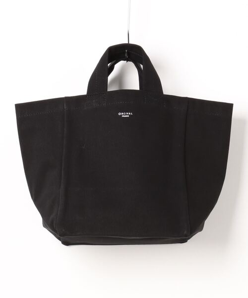 ORCIVAL(オーシバル)の「TOTE BAG SMALL トート バック スモール(トートバッグ・レディース・レッド/チャコール/ブラック/ライトブラウン/グレイッシュブルー/ブルー系/オレンジ/グレー系・ONE SIZE)」の15枚目の写真