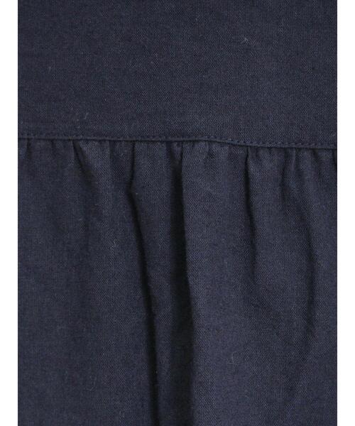 Samansa Mos2（サマンサ モスモス）の「◎前後2WAYティアードノースリチュニック（シャツ/ブラウス・レディース・ネイビー/オフホワイト/カーキ・F）」の8枚目の写真