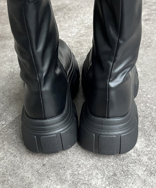 CPCM(シーピーシーエム)の「アソート厚底ソールブーツ(ブーツ・レディース・ブラック/シルバー/アイボリー・LARGE/MEDIUM)」の12枚目の写真