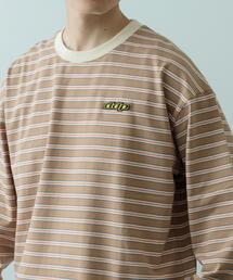 ddp Retro Border Ringer Long-Sleeve T-shirts