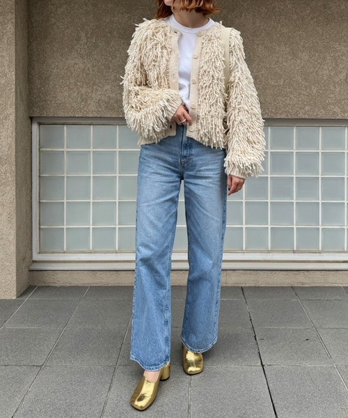 2wayループニットカーディガン（カーディガン/ボレロ