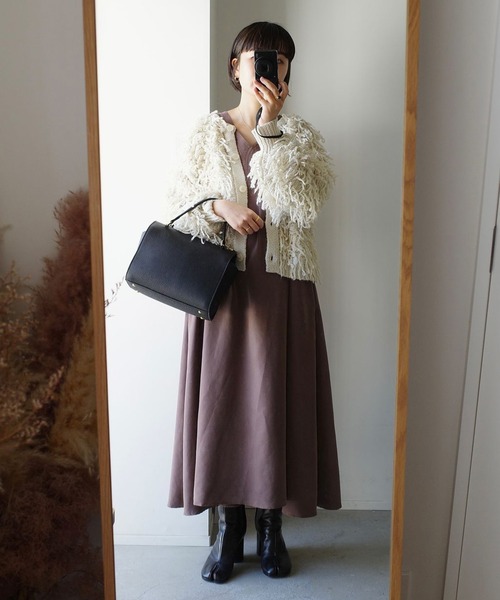 セール】2wayループニットカーディガン（カーディガン/ボレロ