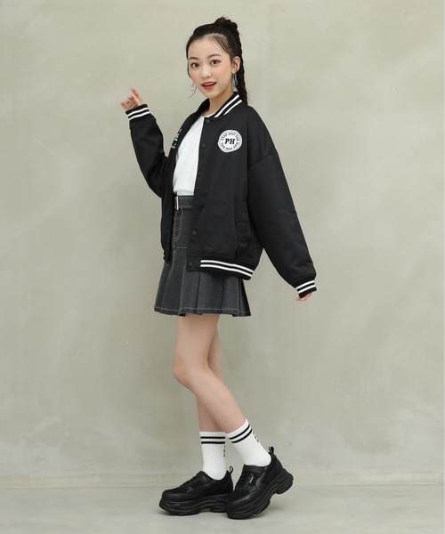 PINKHUNT（ピンクハント）の「PINKHUNT ピンクハント ダッドスニーカー 0012（スニーカー・キッズ・ホワイト/ブラック・S size/M size/L size）」の7枚目の写真