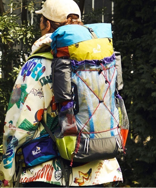 go slow caravan(ゴースローキャラバン)の「リップストップクレイジー LONG HIKER SACK(バックパック/リュック・メンズ・その他1・FREE)」の1枚目の写真
