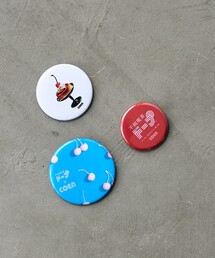 coen（コーエン）の「不純喫茶ドープ別注缶バッジ3点セット（バッジ）」