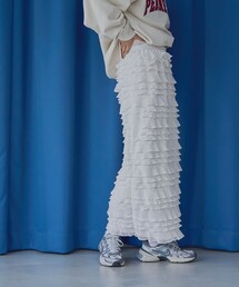 coen | フリルナロースカート(スカート)