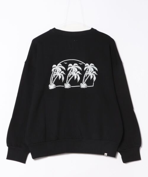BILLABONG(ビラボン)の「BILLABONG レディース FRESH TAKE KENDAL SW トレーナー 【2024年秋冬モデル】/ビラボンビッグルーズシルエットクルーネックトレーナー(スウェット・レディース・ブラック/グリーン系その他/アイボリー・MEDIUM/LARGE)」の7枚目の写真