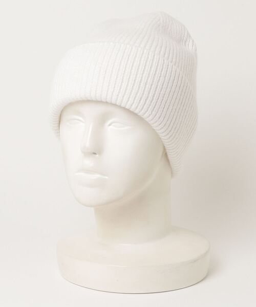 poiregnee（ポワニェ）の「［select］ニット帽（ニットキャップ/ビーニー・レディース・グレー/ベージュ/ホワイト・FREE）」の7枚目の写真