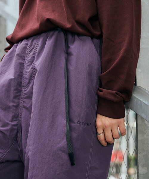 Gramicci(グラミチ)の「GRAMICCI / グラミチ 別注 デュラブルナイロンパンツ(その他パンツ・メンズ・ネイビー/パープル/ブラック/ブラウン・LARGE/MEDIUM/X-LARGE)」の15枚目の写真