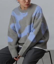 COLONY 2139 | ニュアンスジャガードニットプルオーバー(ニット/セーター)