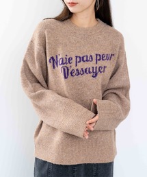 refinedworks | 【refinedworks】モチモチ素材で作成したロゴ入りニットプルオーバー！(ニット/セーター)