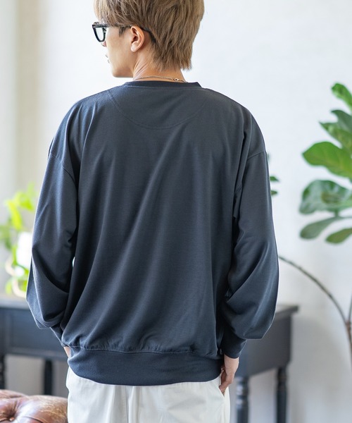 POPEYE(ポパイ)の「【POPEYE】プリント ミニ裏毛 スウェット Tシャツ(スウェット・メンズ・グリーン/ベージュ/チャコール/オートミール/ホワイト/ネイビー/ブラック/杢グレー・LARGE/MEDIUM/X-LARGE)」の19枚目の写真