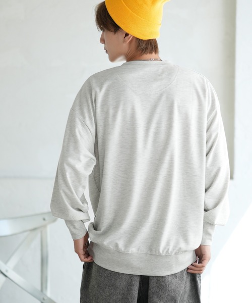 POPEYE(ポパイ)の「【POPEYE】プリント ミニ裏毛 スウェット Tシャツ(スウェット・メンズ・グリーン/ベージュ/チャコール/オートミール/ホワイト/ネイビー/ブラック/杢グレー・LARGE/MEDIUM/X-LARGE)」の22枚目の写真