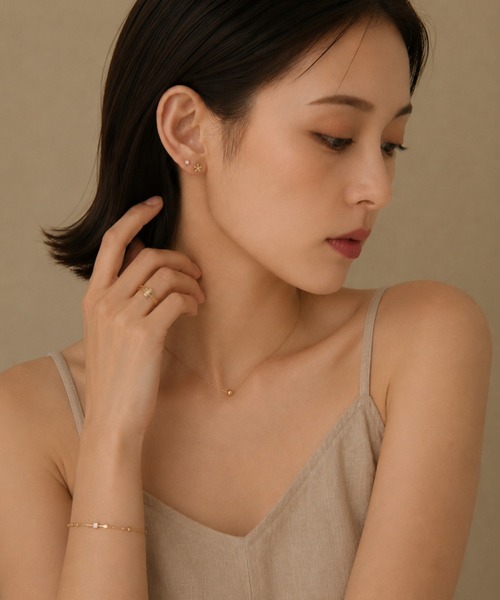 ciite' surgical stainless（シーテサージカルステンレス）の「【 金属アレルギー対応 】 フラワー セットピアス サージカルステンレス（ピアス（両耳用）・レディース・シルバー/ゴールド・FREE）」の7枚目の写真