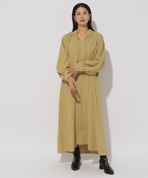 アイロンいらずカフタンワンピース＜低身長サイズあり＞/150386