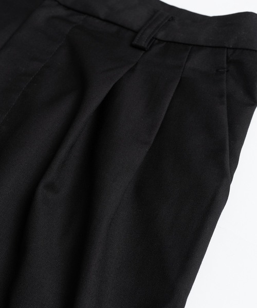 kutir（クティール）の「2タックワイドスラックスパンツ（スラックス・メンズ・ダークオリーブ/ブラック・マルチサイズ）」の18枚目の写真