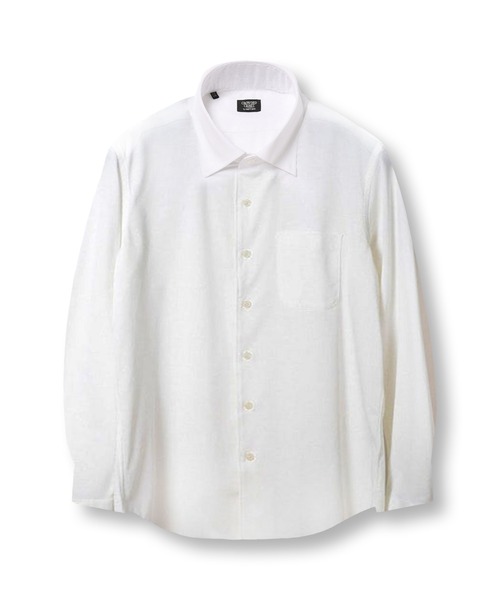 CROWDED CLOSET（クラウデッドクローゼット）の「コットンジャガードスナップダウンカラーシャツ（シャツ/ブラウス・メンズ・サックスブルー/ホワイト/ネイビー・04/03/02）」の4枚目の写真