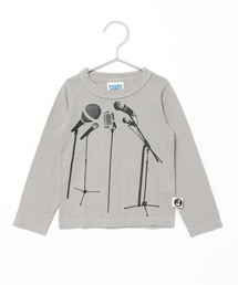 マイクプリントロングTシャツ(80～140㎝)