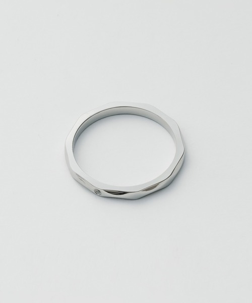 ciite' surgical stainless(シーテサージカルステンレス)の「【 金属アレルギー対応 】一粒ビジューリング サージカルステンレス(リング・レディース・シルバー/ゴールド/ピンクゴールド・11号/9号/13号/16号)」の22枚目の写真