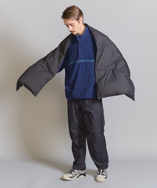 NANGA（ナンガ）の「＜NANGA＞ ダウン ポンチョ マフラー