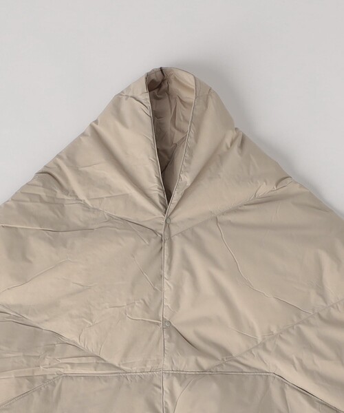 売り切りセール　ナンガ　ポンチョ　モカ NANGA｜DOWN PONCHO MUFFLER - NANGA(ナンガ) | キナリノモール