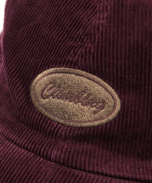 niko and...（ニコアンド）の「オーバル刺しゅうコーデュロイキャップ（キャップ・メンズ・ネイビー/ブラウン/ボルドー・FREE）」の4枚目の写真