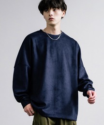 Rocky Monroe | オーバーサイズフェイクスウェードドルマンロンT(Tシャツ/カットソー)