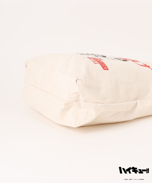 FOUND GOOD（ファウンドグッド）の「ハイキュー!！トートバッグ（トートバッグ・レディース・オレンジ系5/レッド系5・フリー）」の4枚目の写真