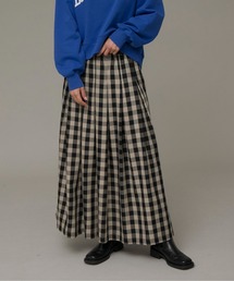 URBAN RESEARCH Sonny Label | ブロックチェックタックスカート(スカート)