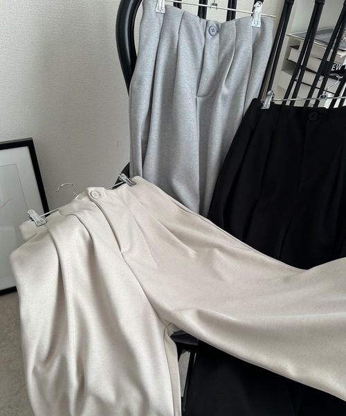 ULEULA(ウルア)の「ウールワイドパンツ(その他パンツ・レディース・グレー/ブラック/アイボリー・FREE)」の19枚目の写真