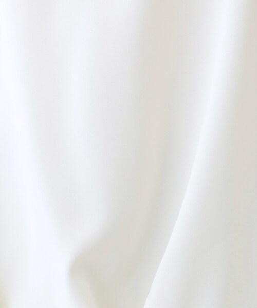 SHOO・LA・RUE（シューラルー）の「【通勤/セレモニー】さらり軽やか インせず決まる 裾タックブラウス（シャツ/ブラウス・レディース・ネイビー/オフホワイト・02/03/04/01/05）」の15枚目の写真