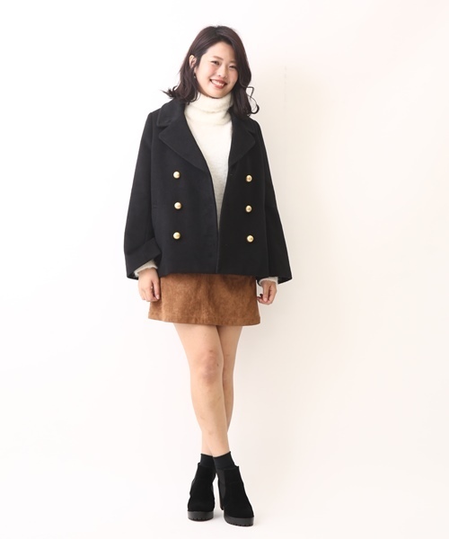 Chico（チコ）の「【who's who Chico】ふわふわタートルニットプルオーバー（ニット/セーター・レディース・ピンクベージュ/ホワイト/ブルー/グレー・FREE）」の19枚目の写真