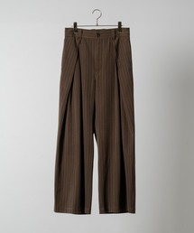 soerte（ソエルテ）の「3tuck Wide Balloon Trousers / 3タックワイドバルーンスラックス（スラックス）」