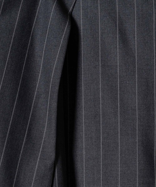 soerte 3タックワイドバルーントラウザー　ブラック系 3tuck wide balloon trousers / 3タックワイドバルーントラウザー