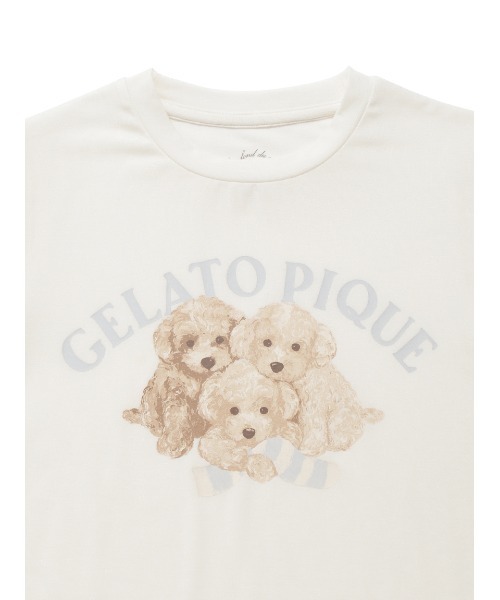 セール】【KIDS】トイプードルワンポイントTシャツ（ルーム