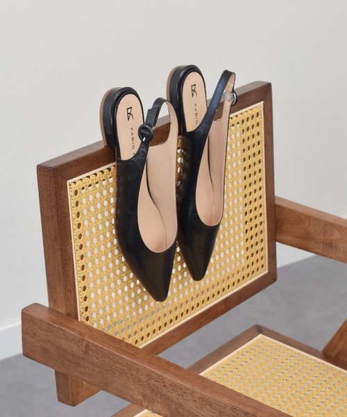 FABIO RUSCONI(ファビオルスコーニ)の「【FABIO RUSCONI】ポインテッドトウベーシックバックバンド(F51318)(パンプス・レディース・ゴールド/ブラック/シルバー・38/37/36/39/35)」の8枚目の写真