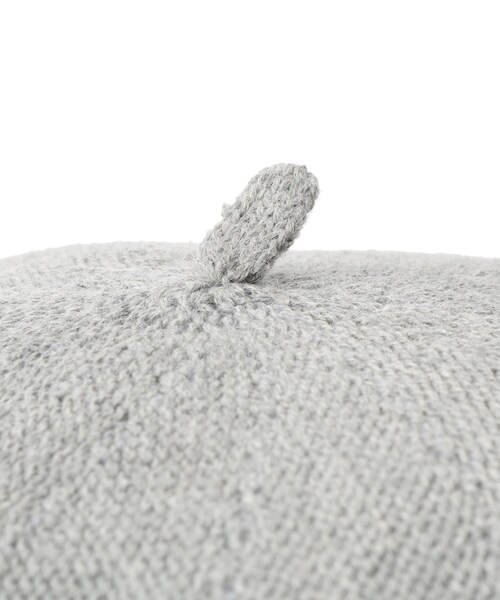 SHOO・LA・RUE（シューラルー）の「サーモベレー帽（ハンチング/ベレー帽・レディース・ライトグレー/ブラック・00）」の7枚目の写真