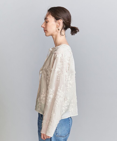 未使用 BEAUTY&YOUTH セルロースナイロンエンブロイダリー パンツ S BEAUTY&YOUTH UNITED ARROWS（ビューティーアンドユース