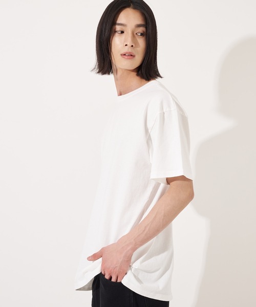 FRUIT OF THE LOOM(フルーツオブザルーム)の「USAHALF SLEEVE STANDARD T / Tシャツ / 半袖 / トップス / シンプル / カジュアル / 無地 / ユニセックス(Tシャツ/カットソー・メンズ・ホワイト・L/M/XL/S)」の2枚目の写真