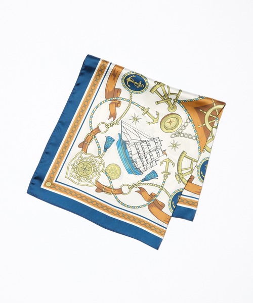 Honeys（ハニーズ）の「スカーフ（バンダナ/スカーフ・レディース・グリーン系その他/ホワイト系その他/ブラック×グレー/ブラック×ホワイト/ネイビー系・FREE）」の7枚目の写真