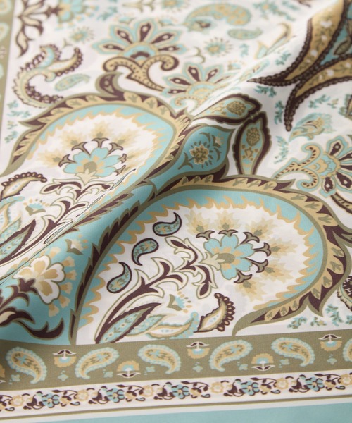 Honeys（ハニーズ）の「スカーフ（バンダナ/スカーフ・レディース・グリーン系その他/ホワイト系その他/ブラック×グレー/ブラック×ホワイト/ネイビー系・FREE）」の15枚目の写真