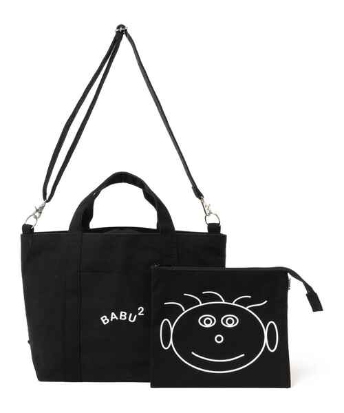 TEMBEA(テンベア)の「EMBEA × 平山昌尚(HIMAA) / PARENT BAG(トートバッグ・メンズ・ブラック/ナチュラル・ONE SIZE)」の14枚目の写真