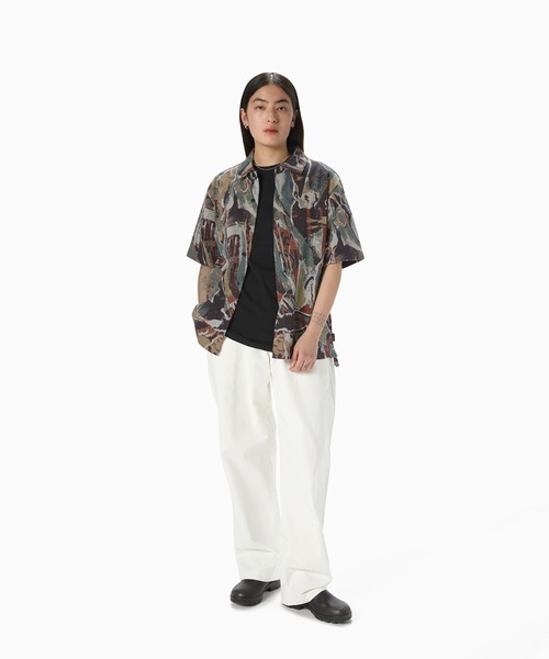 シャツ thisisneverthat Jacquard Pattern Button Up Top セール】Jacquard Pattern Button Up Top(その他トップス