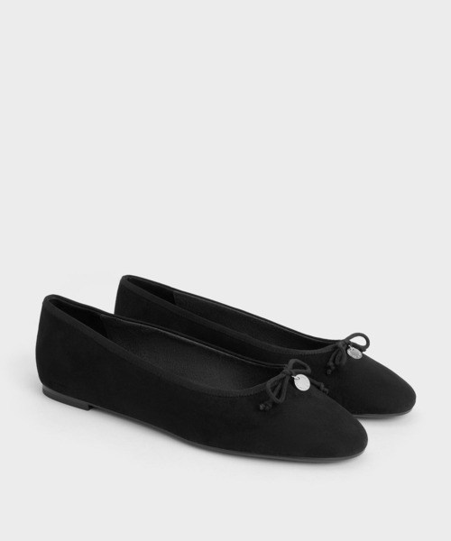CHARLES & KEITH(チャールズ & キース)の「ボウ バレエフラット(バレエシューズ・レディース・マルチ/ブラック系その他2・25cm/24.5cm/23.5cm/23cm/26.5cm/25.5cm/22.5cm)」の7枚目の写真
