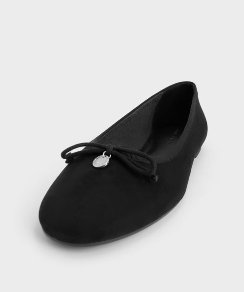 CHARLES & KEITH(チャールズ & キース)の「ボウ バレエフラット(バレエシューズ・レディース・マルチ/ブラック系その他2・25cm/24.5cm/23.5cm/23cm/26.5cm/25.5cm/22.5cm)」の9枚目の写真