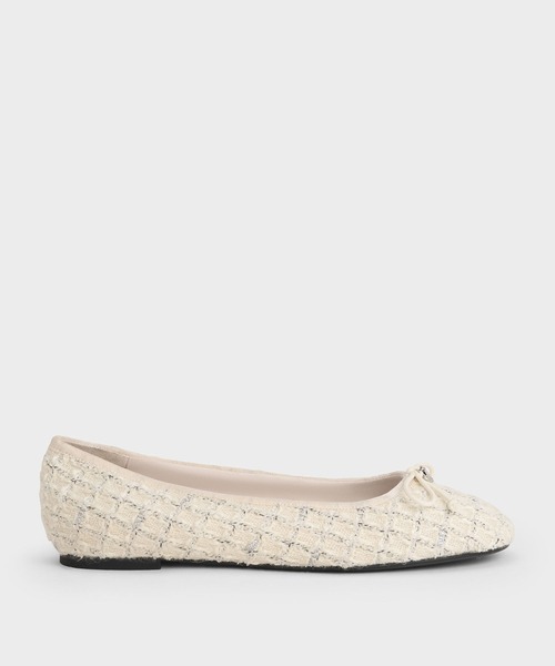CHARLES & KEITH(チャールズ & キース)の「ボウ バレエフラット(バレエシューズ・レディース・マルチ/ブラック系その他2・25cm/24.5cm/23.5cm/23cm/26.5cm/25.5cm/22.5cm)」の15枚目の写真