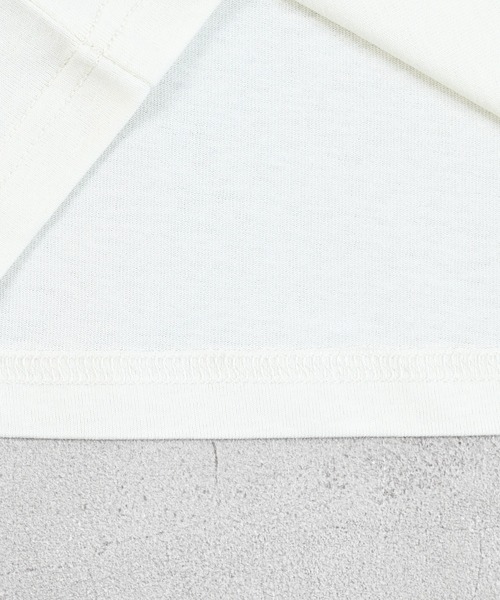 UNIVERSAL OVERALL（ユニバーサルオーバーオール）の「【UNIVERSAL OVERALL】別注プリントTee（Tシャツ/カットソー・キッズ・チャコール/杢グレー/オフホワイト・80/90/95/100/110/120/130/140/150）」の15枚目の写真