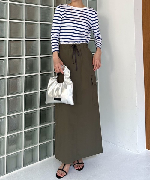 Doux archives（ドゥアルシーヴ）の「【HELOYSE】toast beach material SM（ショルダーバッグ・レディース・シルバー/ブラック・FREE）」の12枚目の写真