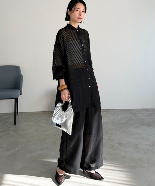 Doux archives（ドゥアルシーヴ）の「【HELOYSE】toast beach material SM（ショルダーバッグ・レディース・シルバー/ブラック・FREE）」の16枚目の写真